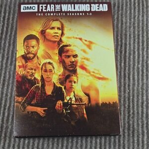 AMC Fear The Walking Dead Seasons 1-3 Multi-Color Complete DVD Box Set